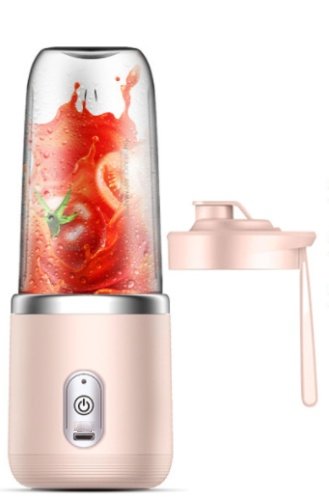 6blade Portable Blender Mini Juicer Cup Extractor Smoothie USB Charging Fruit Squeezer Blender Food Mixer Ice Crusher Portable Juicer Machine - Image 6